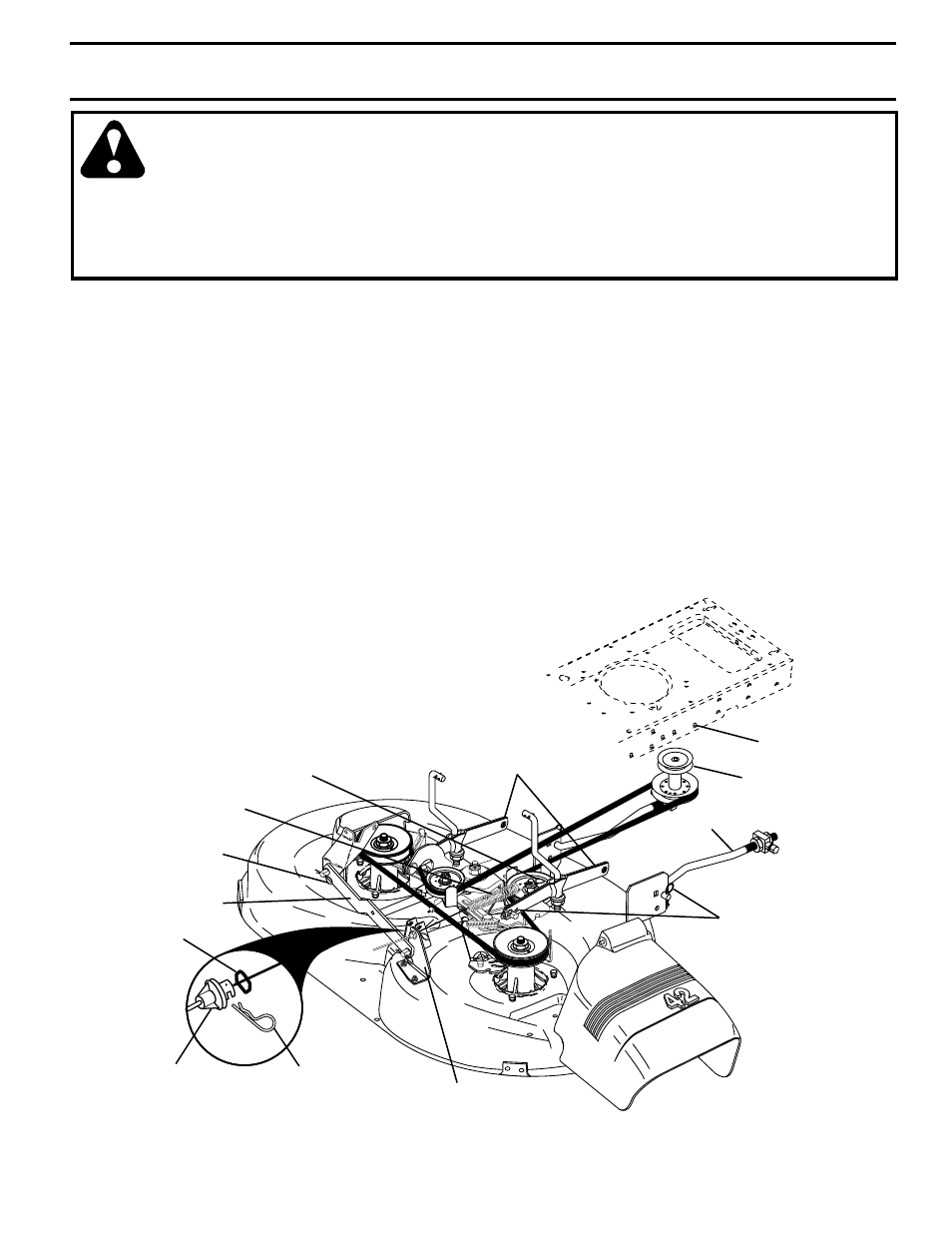 Service and adjustments, Tractor | Poulan 177580 User Manual | Page 19 / 48
