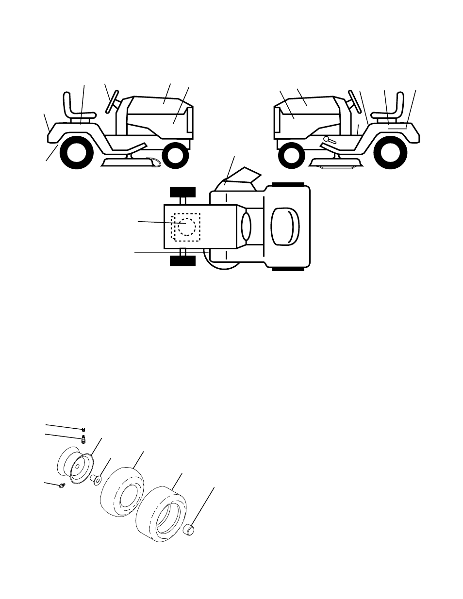 Tractor - - model number prk17h42sta | Poulan 177580 User Manual | Page 37 / 48