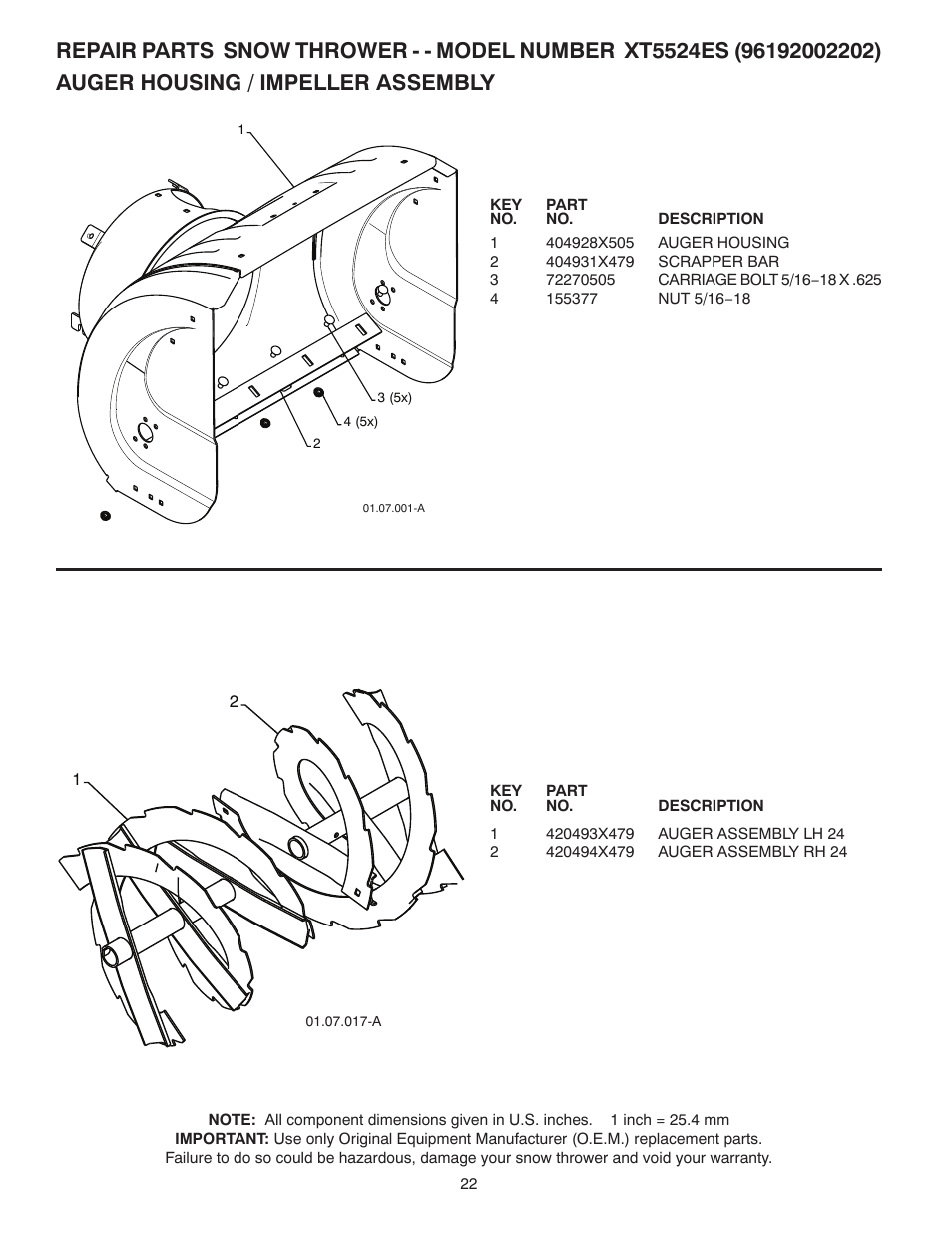 Poulan 422083 User Manual | Page 22 / 40
