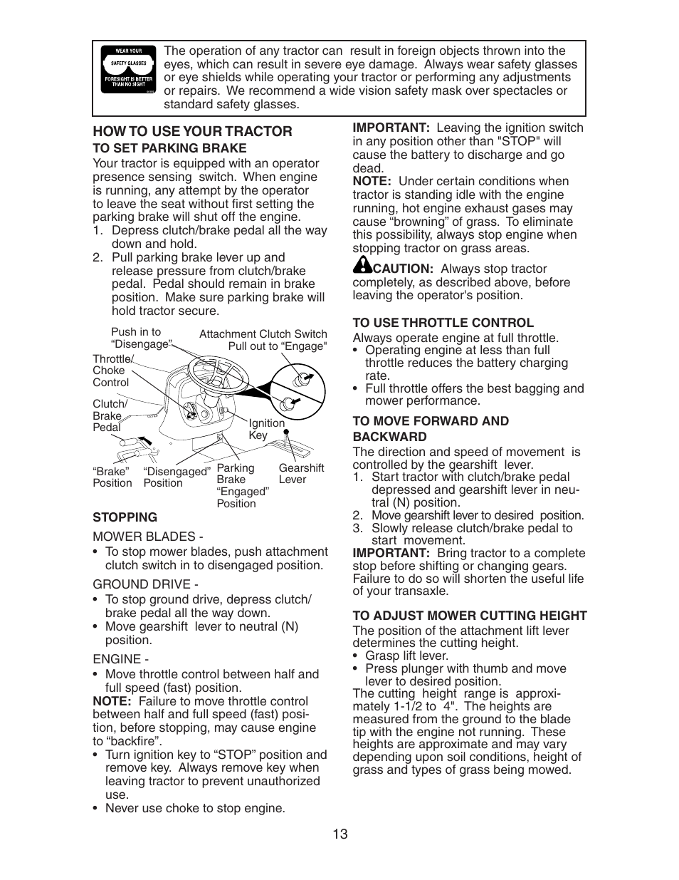 Poulan 193008 User Manual | Page 13 / 29