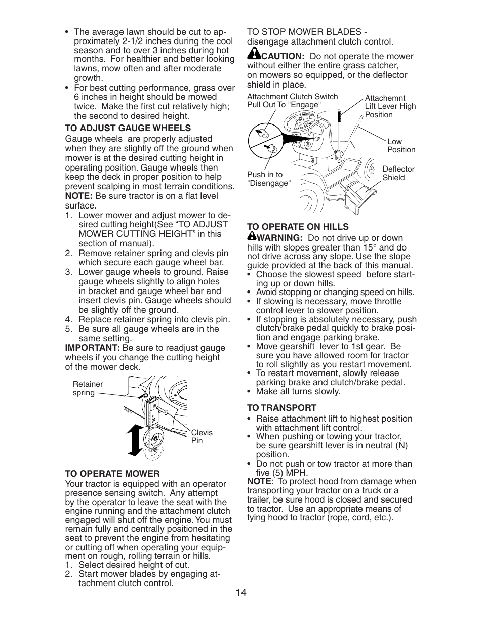 Poulan 193008 User Manual | Page 14 / 29
