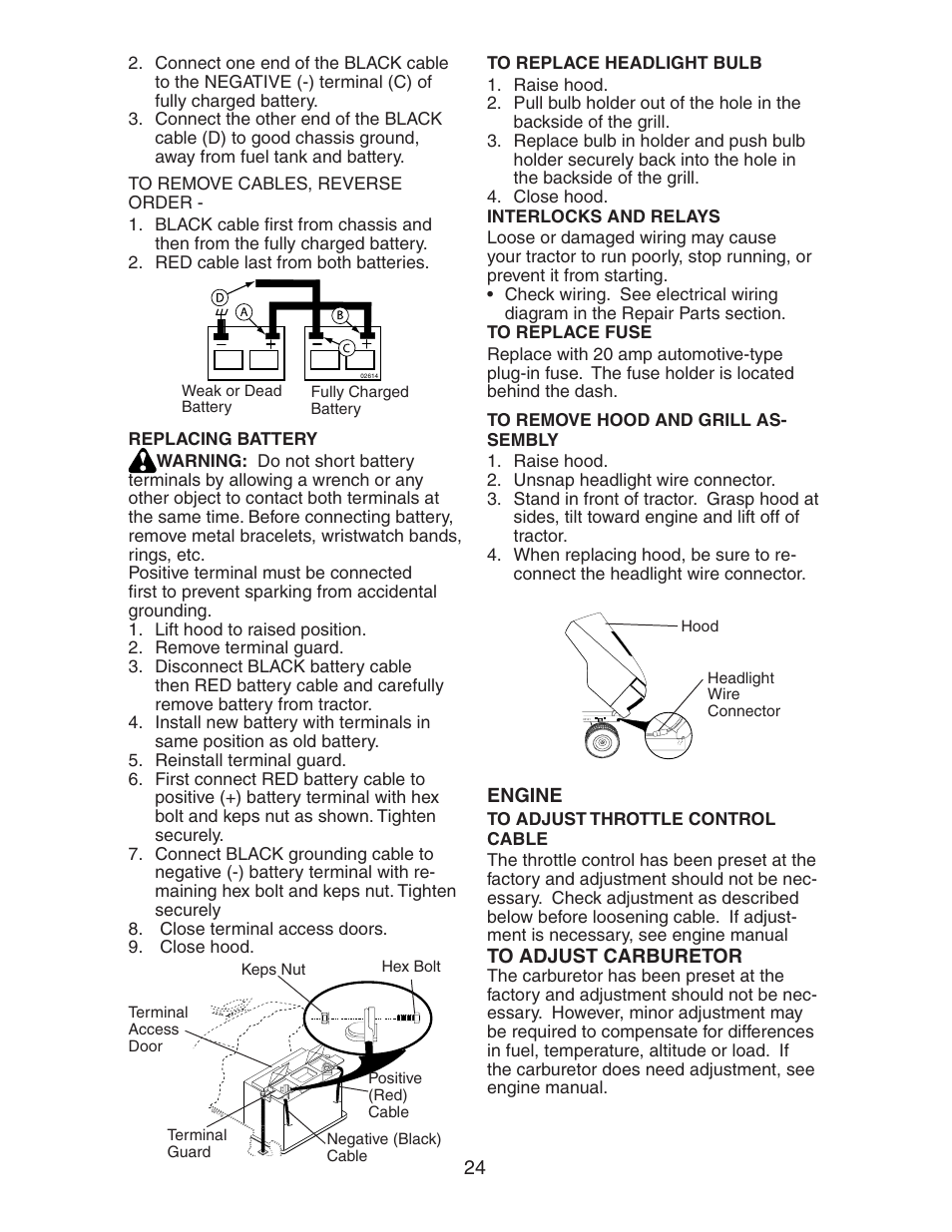 Poulan 193008 User Manual | Page 24 / 29