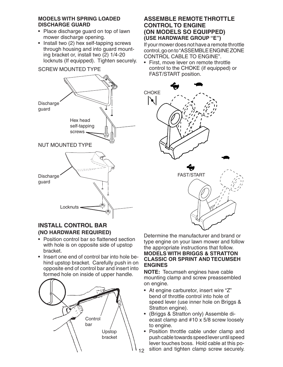 Poulan 172777 User Manual | Page 12 / 24