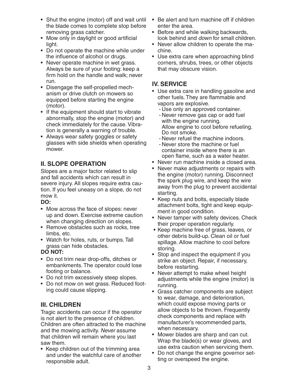 Poulan 172777 User Manual | Page 3 / 24