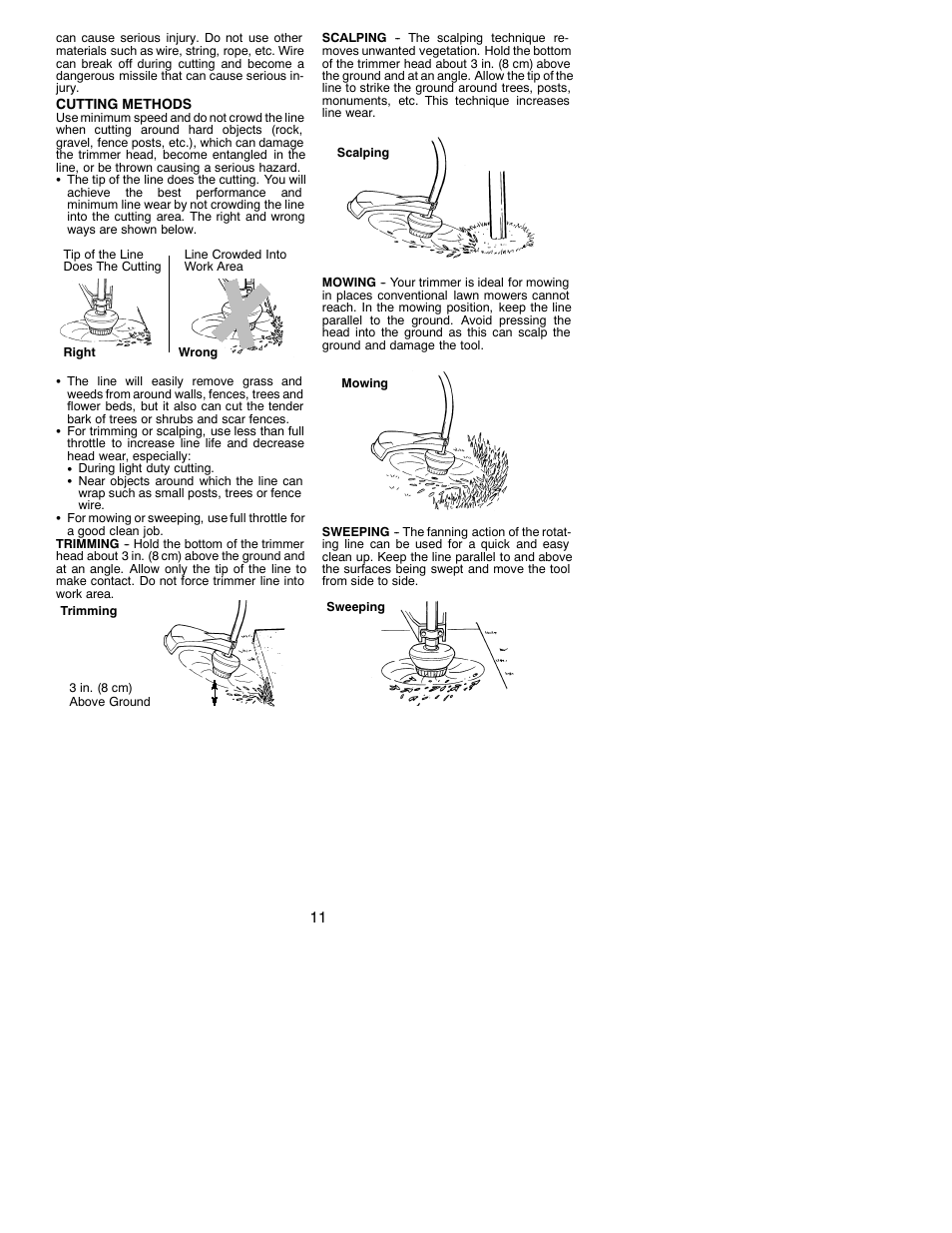 Poulan 31WG User Manual | Page 11 / 16