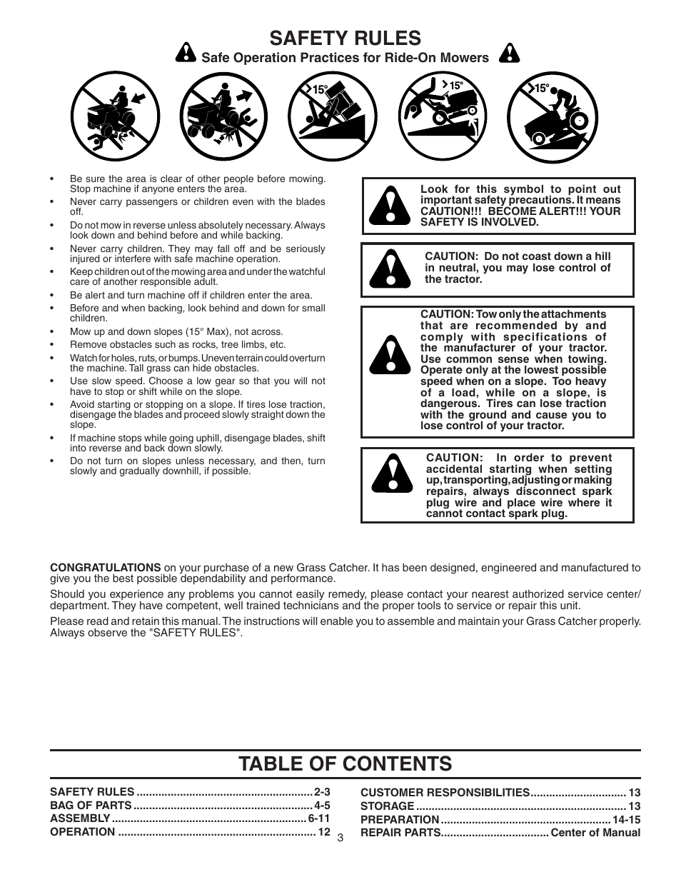 Poulan 954 04 06-06 User Manual | Page 3 / 19