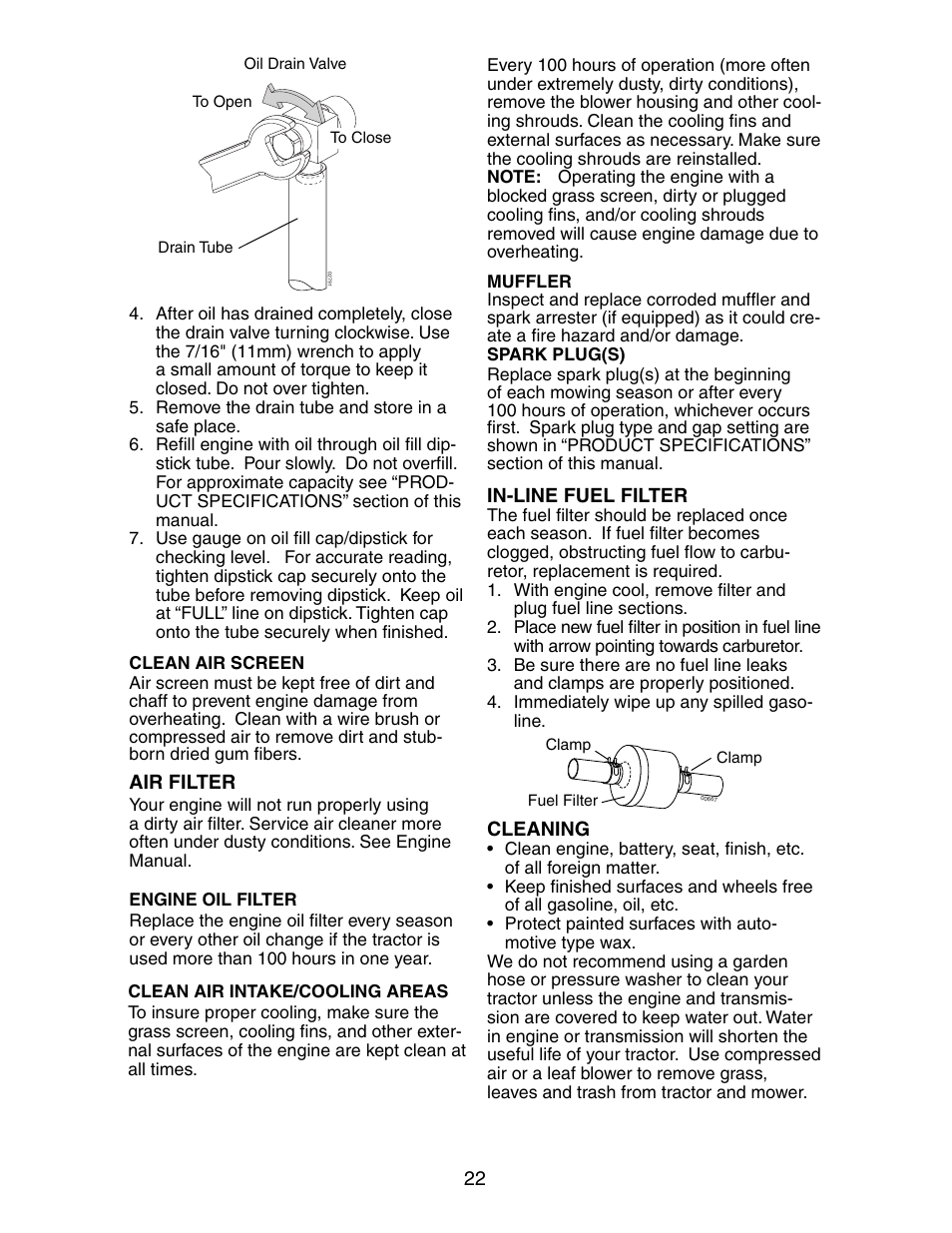 Poulan 191491 User Manual | Page 22 / 33