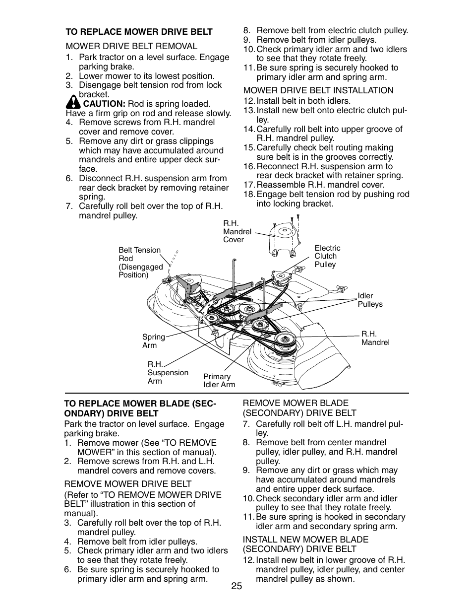 Poulan 191491 User Manual | Page 25 / 33