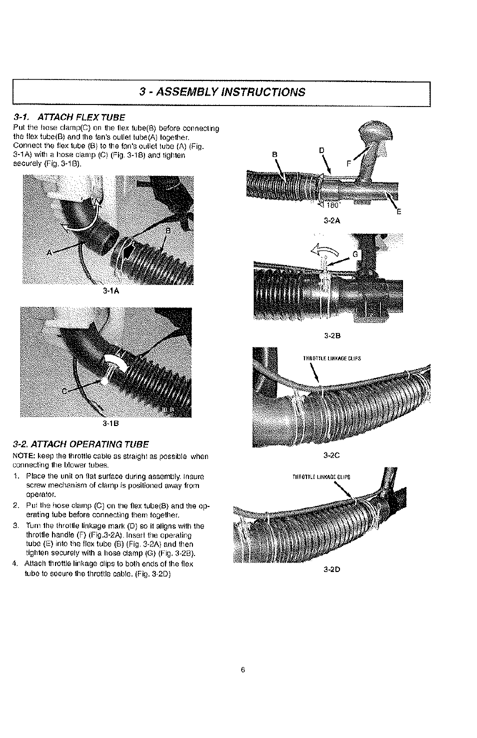 Assembly instructions | Poulan PPBP30 User Manual | Page 6 / 18