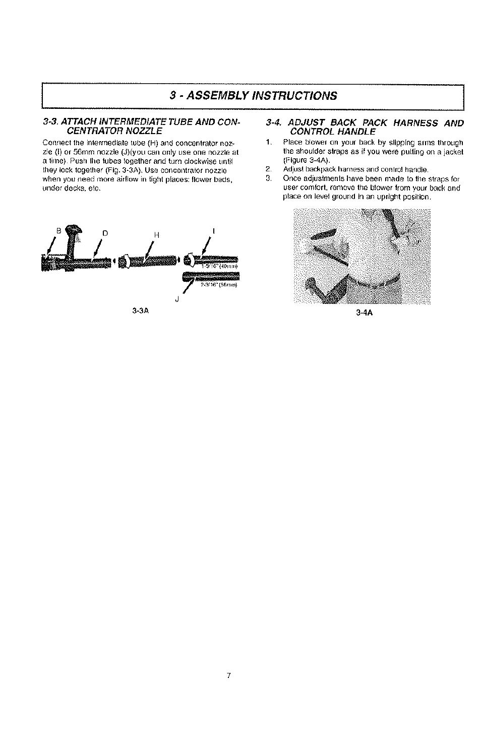 Assembly instructions | Poulan PPBP30 User Manual | Page 7 / 18