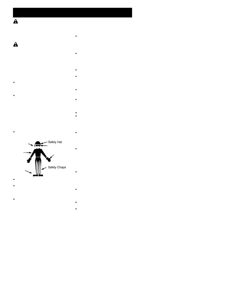 Safety rules | Poulan PP300E User Manual | Page 2 / 18