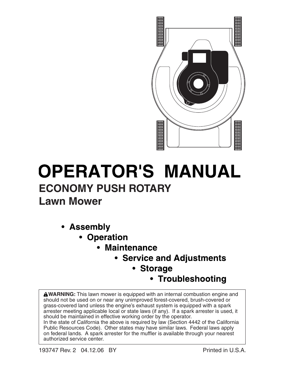 Poulan 193747 User Manual | 24 pages