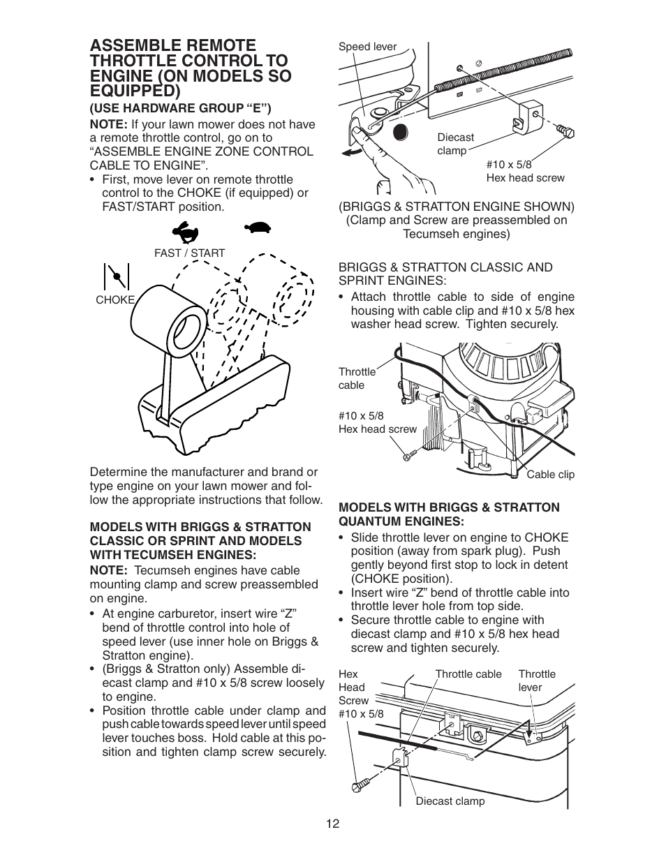 Poulan 193747 User Manual | Page 12 / 24