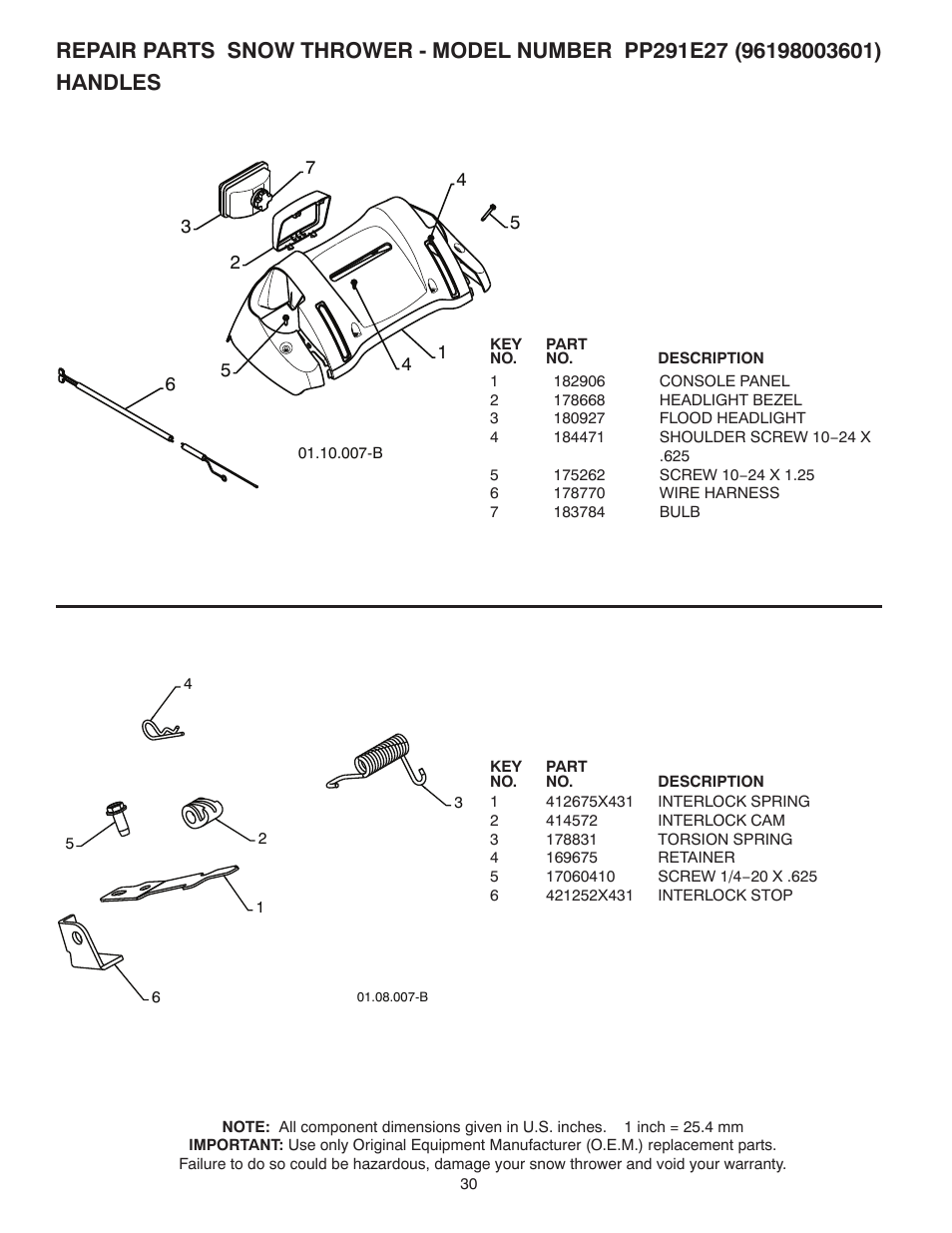 Poulan 437390 User Manual | Page 30 / 40