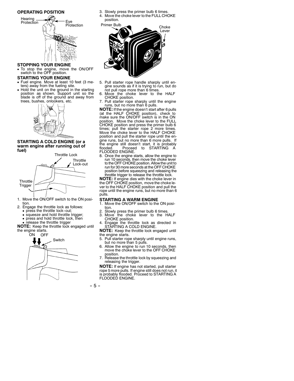 Poulan GHT 180 LE User Manual | Page 5 / 8