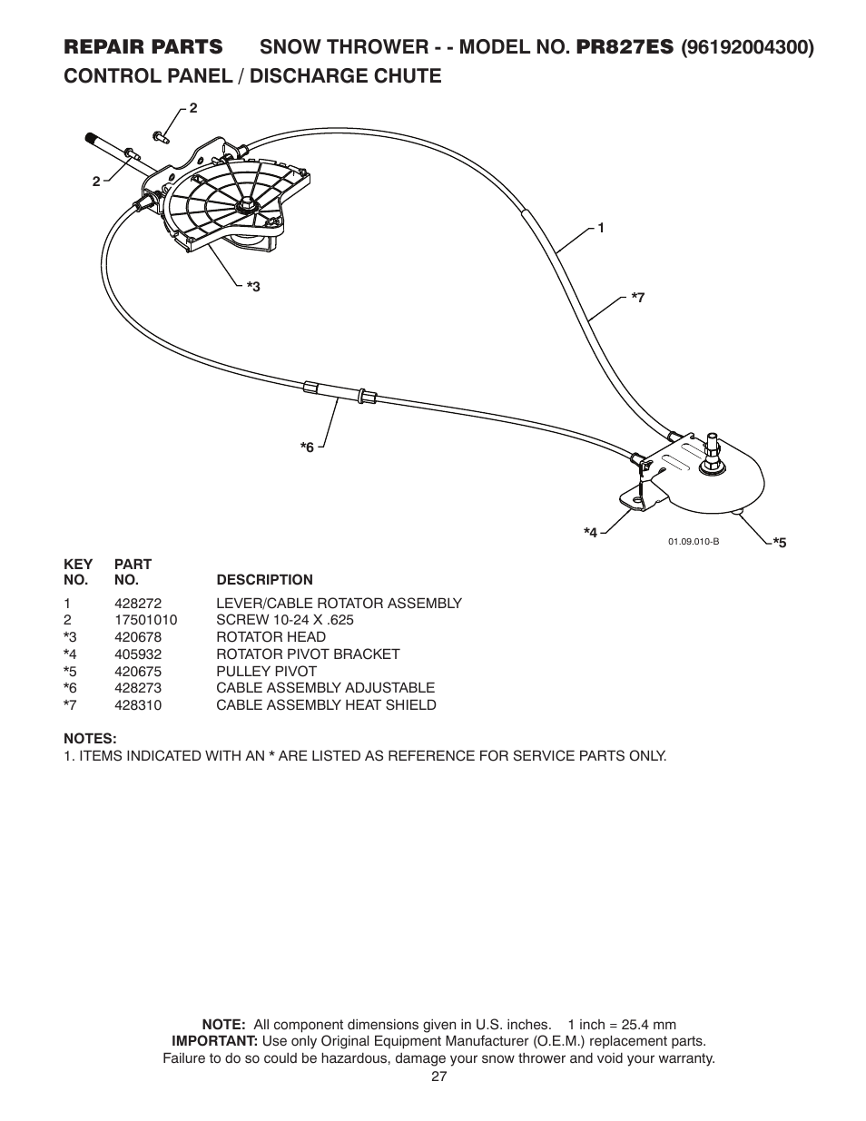 Poulan 96192004300 User Manual | Page 27 / 44