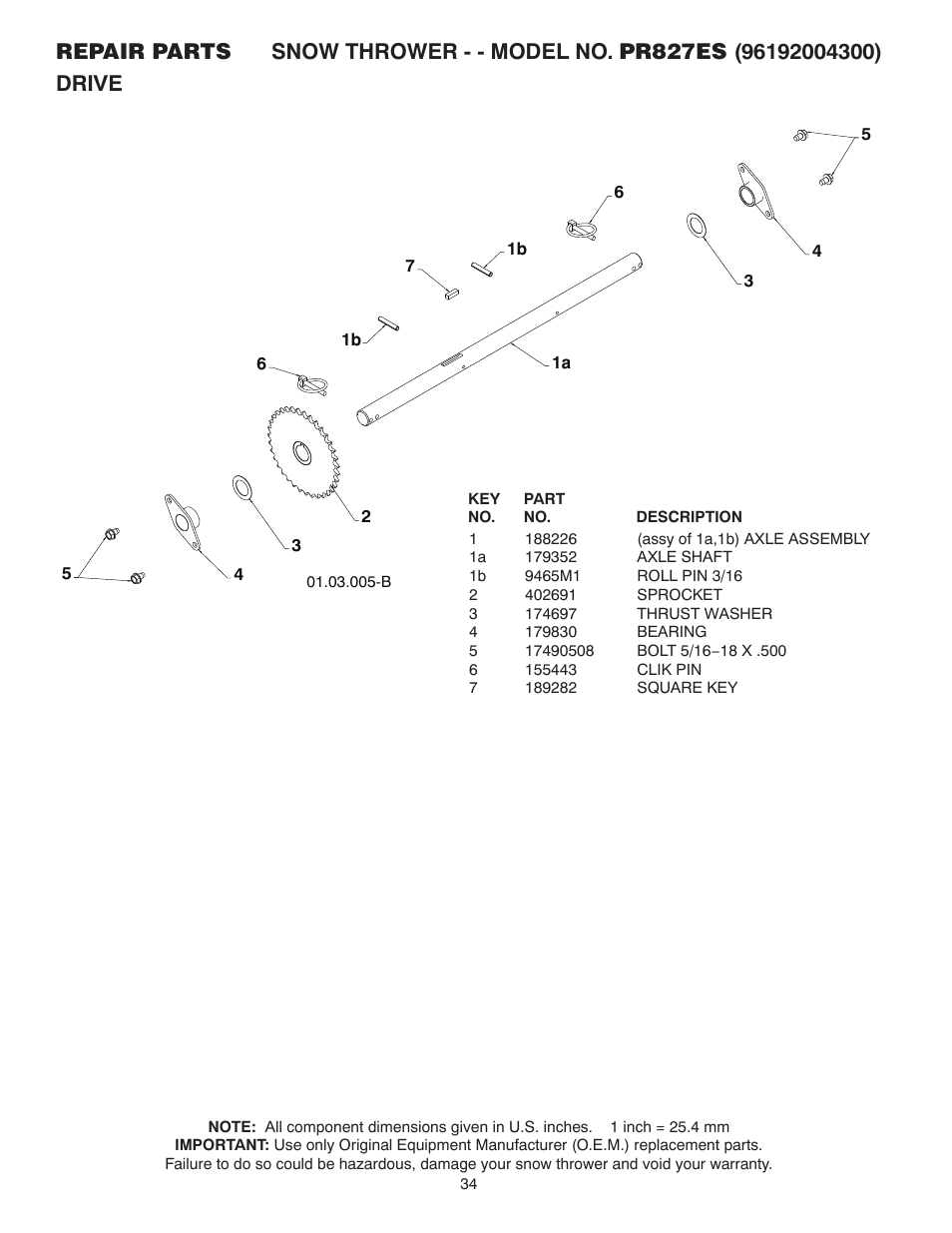 Poulan 96192004300 User Manual | Page 34 / 44