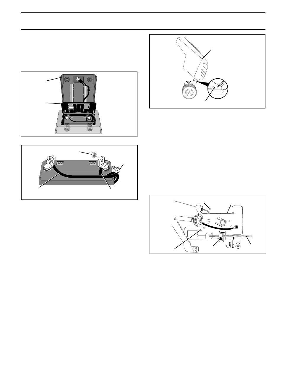 Service and adjustments, Engine | Poulan 177029 User Manual | Page 23 / 48