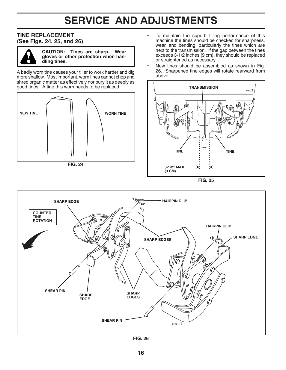Service and adjustments | Poulan 417150 User Manual | Page 16 / 22