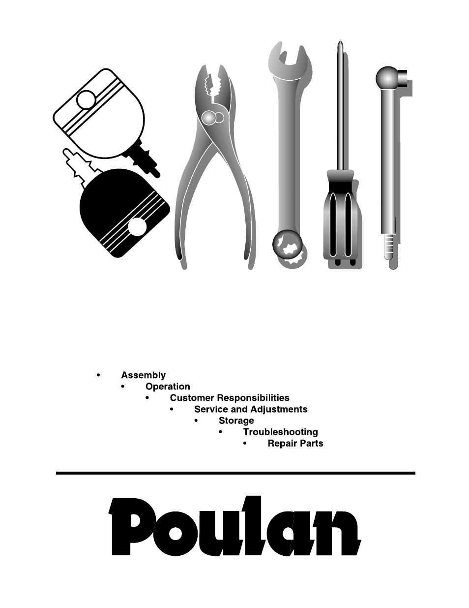 Poulan 176851 User Manual | 48 pages