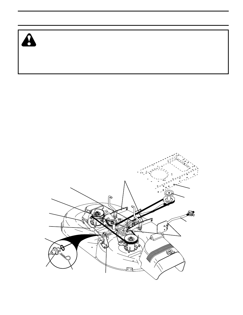 Service and adjustments, Tractor | Poulan 176851 User Manual | Page 19 / 48