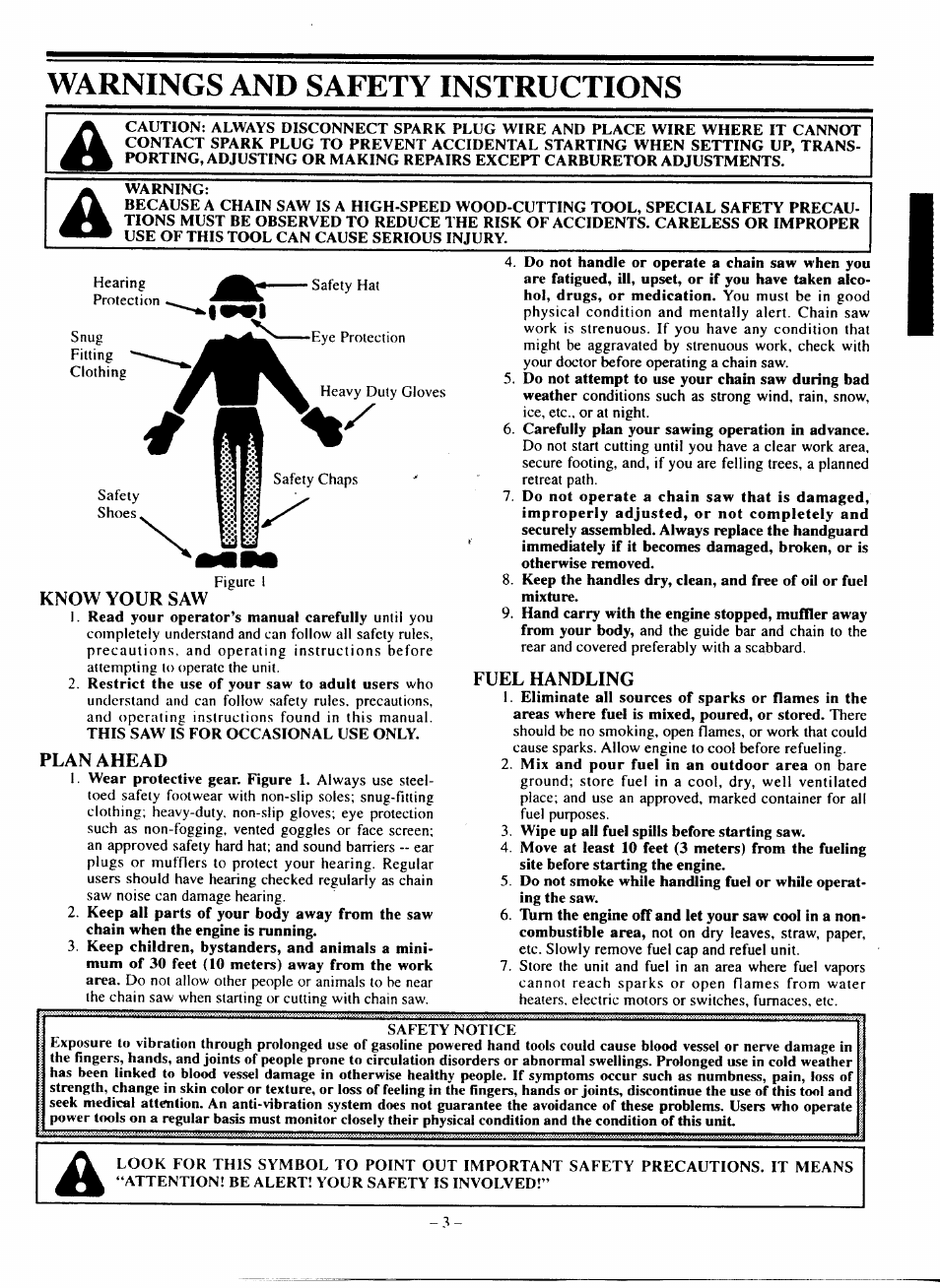 Warnings and safety instructions | Poulan 210 User Manual | Page 3 / 21