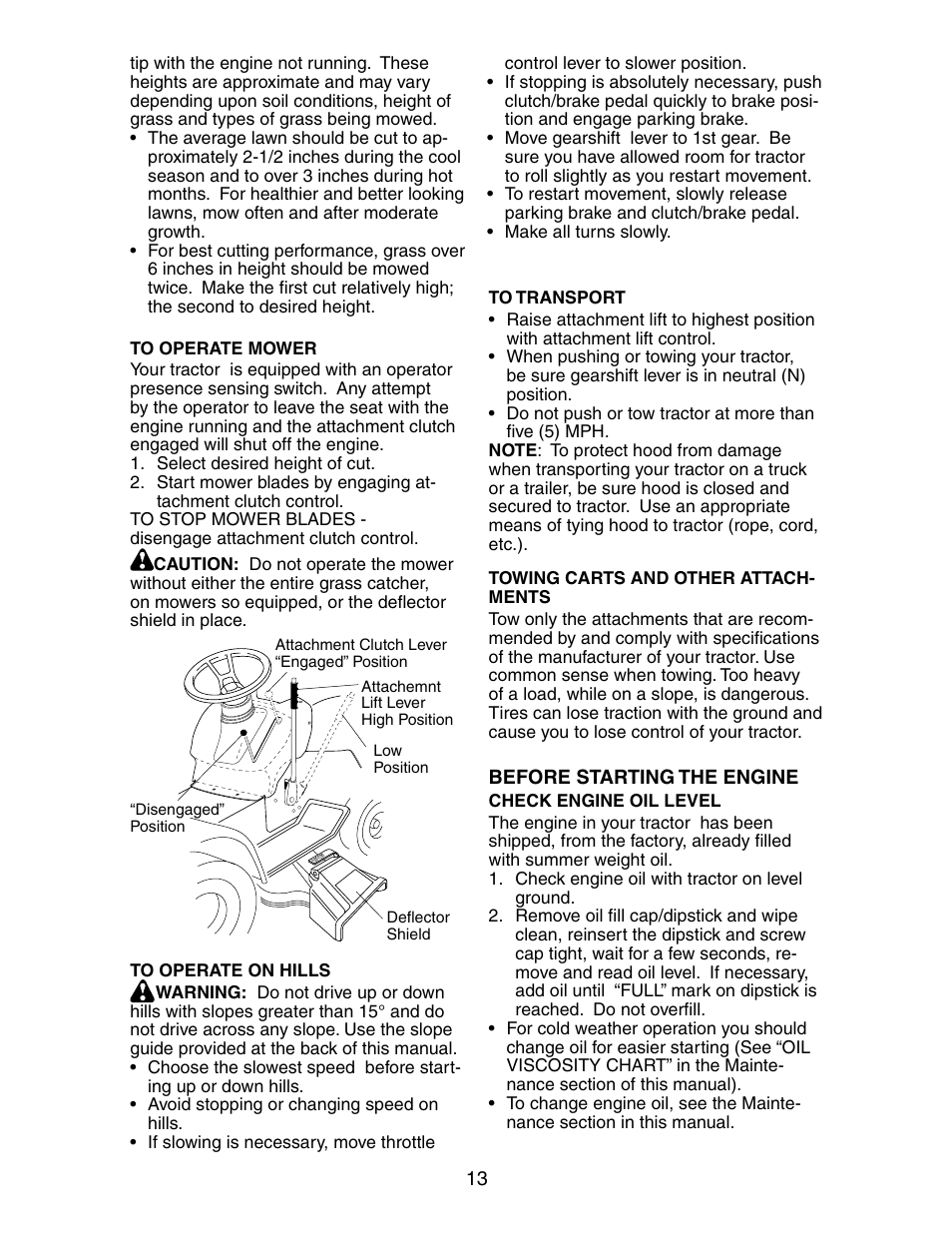 Poulan 2002-11 User Manual | Page 13 / 48