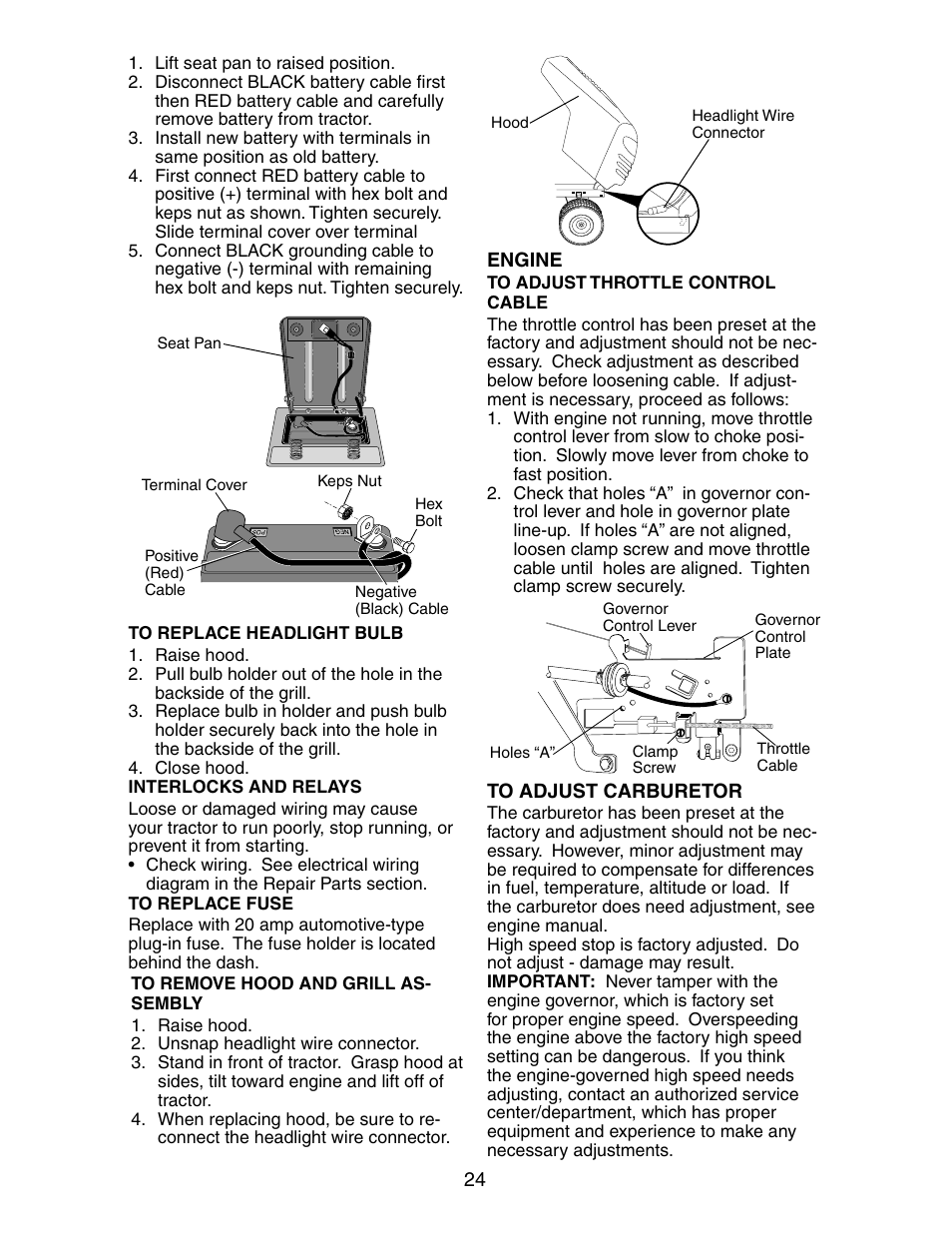 Poulan 2002-11 User Manual | Page 24 / 48