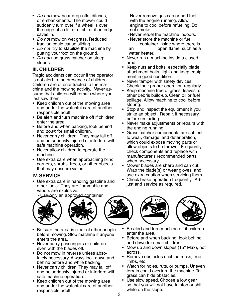 Poulan 2002-11 User Manual | Page 3 / 48