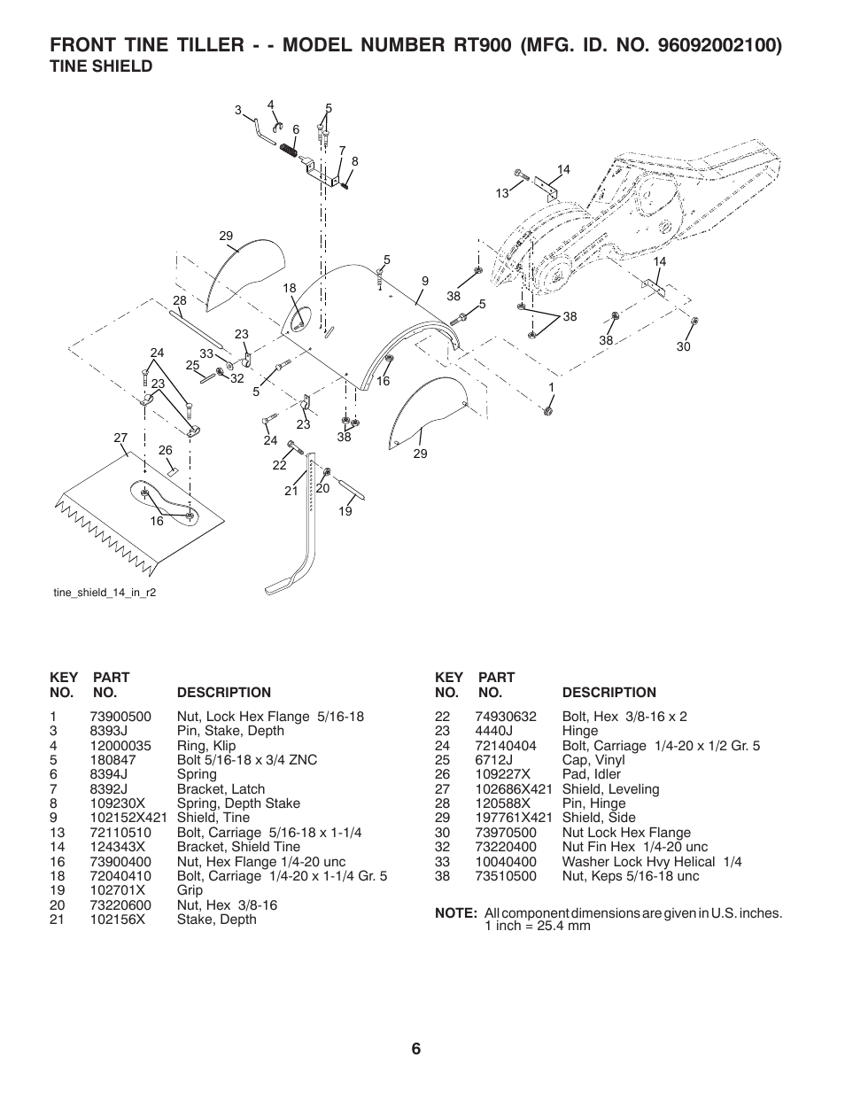 Poulan PRO RT900 User Manual | Page 6 / 12