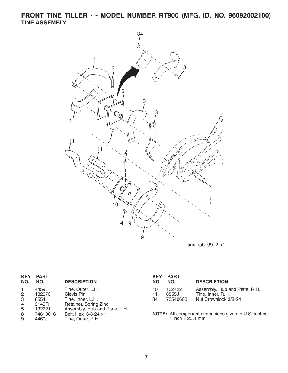 Poulan PRO RT900 User Manual | Page 7 / 12
