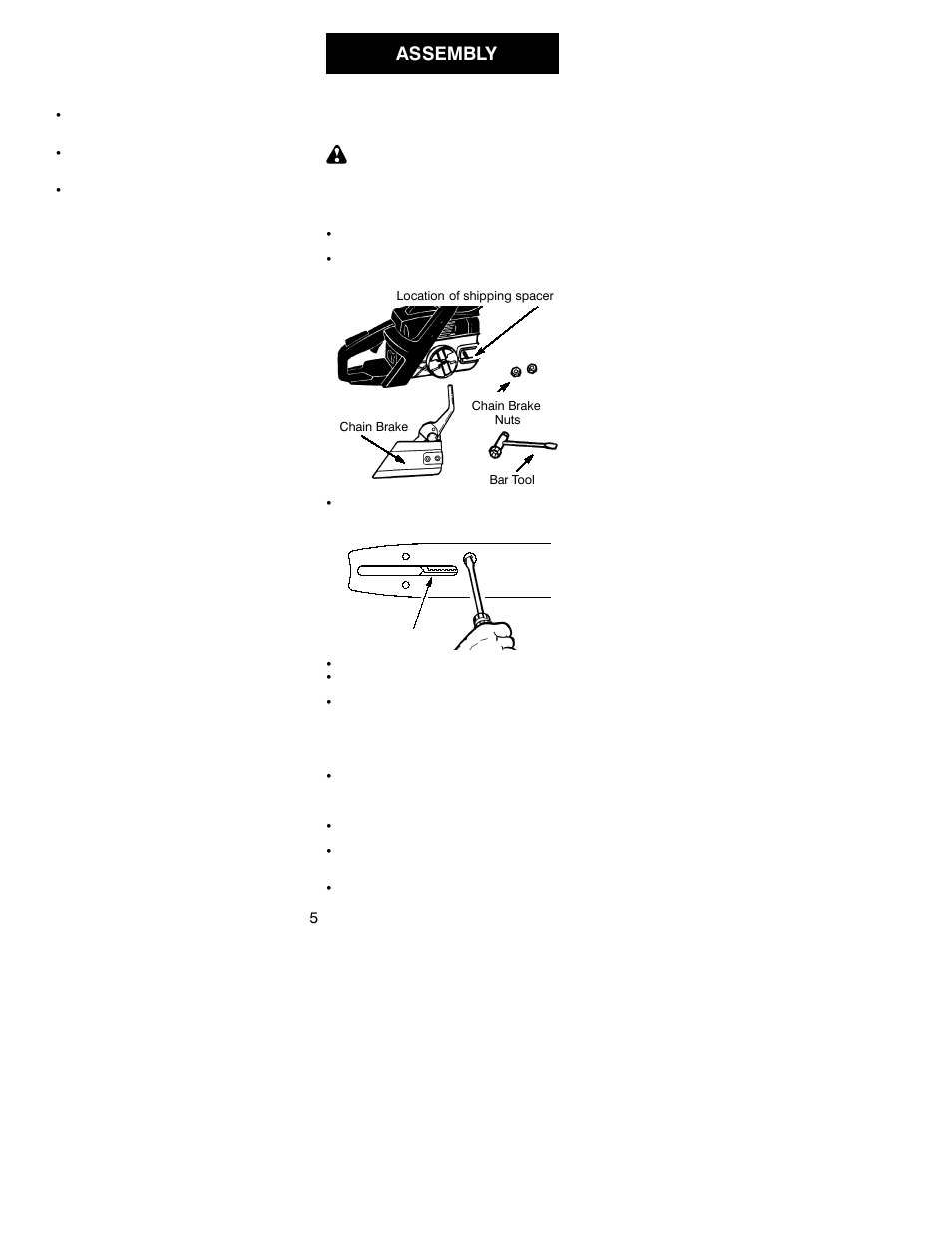 Assembly | Poulan 220 LE User Manual | Page 5 / 16