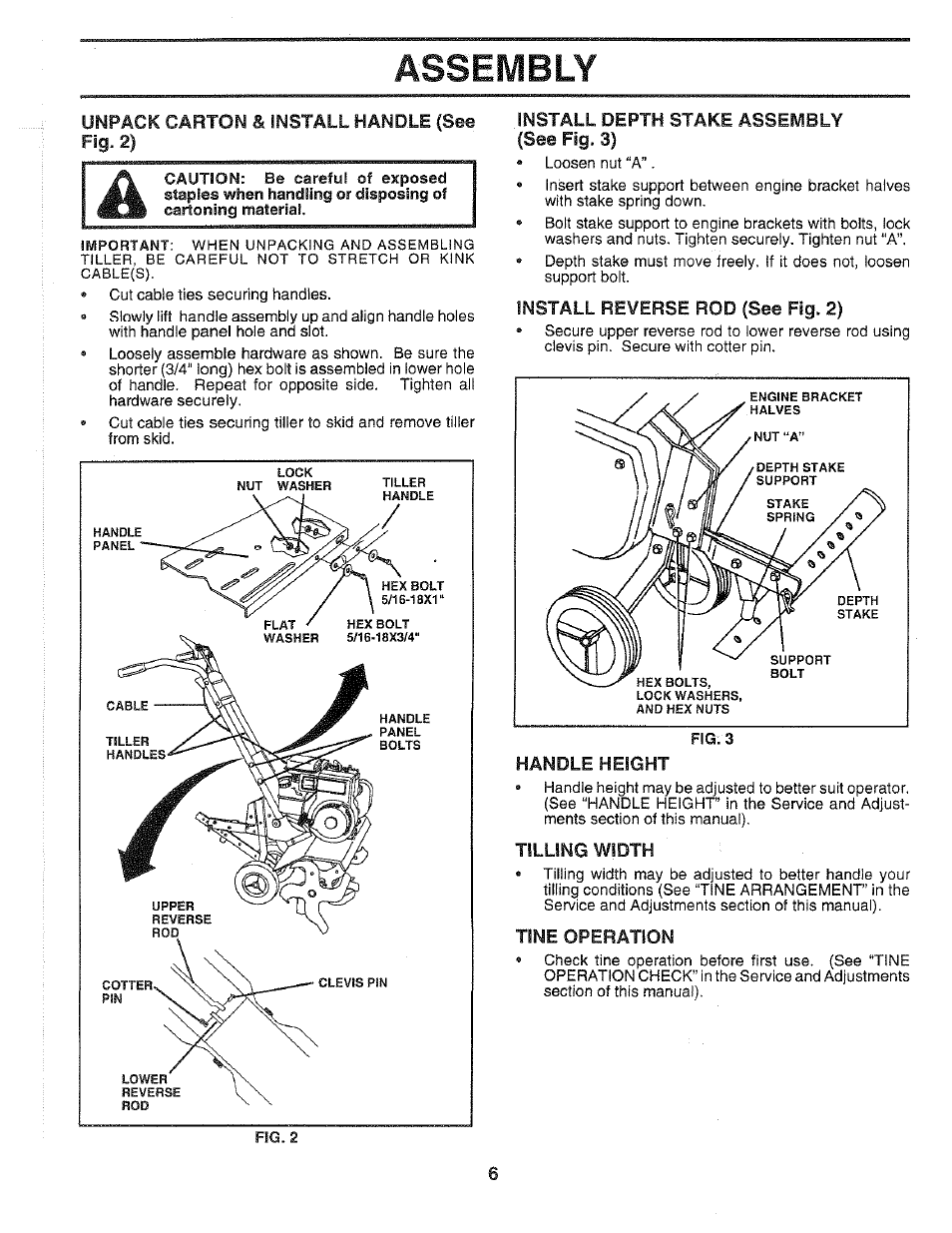 See fig. 3), Ñssembvf | Poulan 164778 User Manual | Page 6 / 24