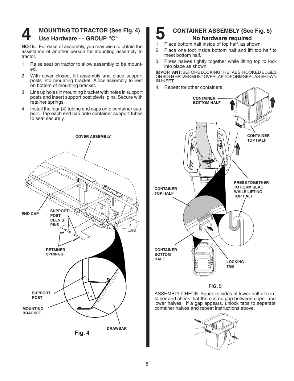 Fig. 4 | Poulan 964 04 06-07 User Manual | Page 8 / 15