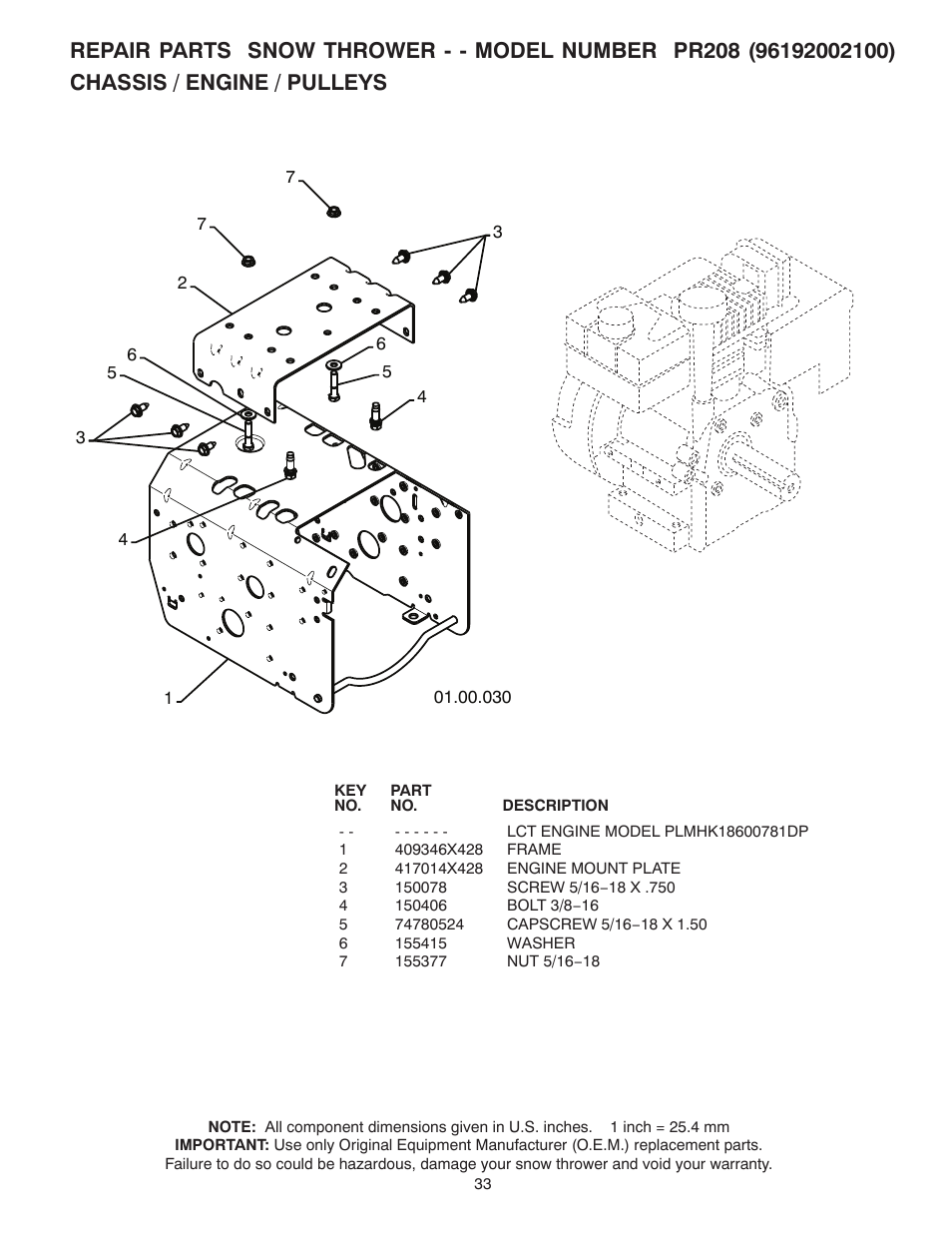 Poulan 421602 User Manual | Page 33 / 40