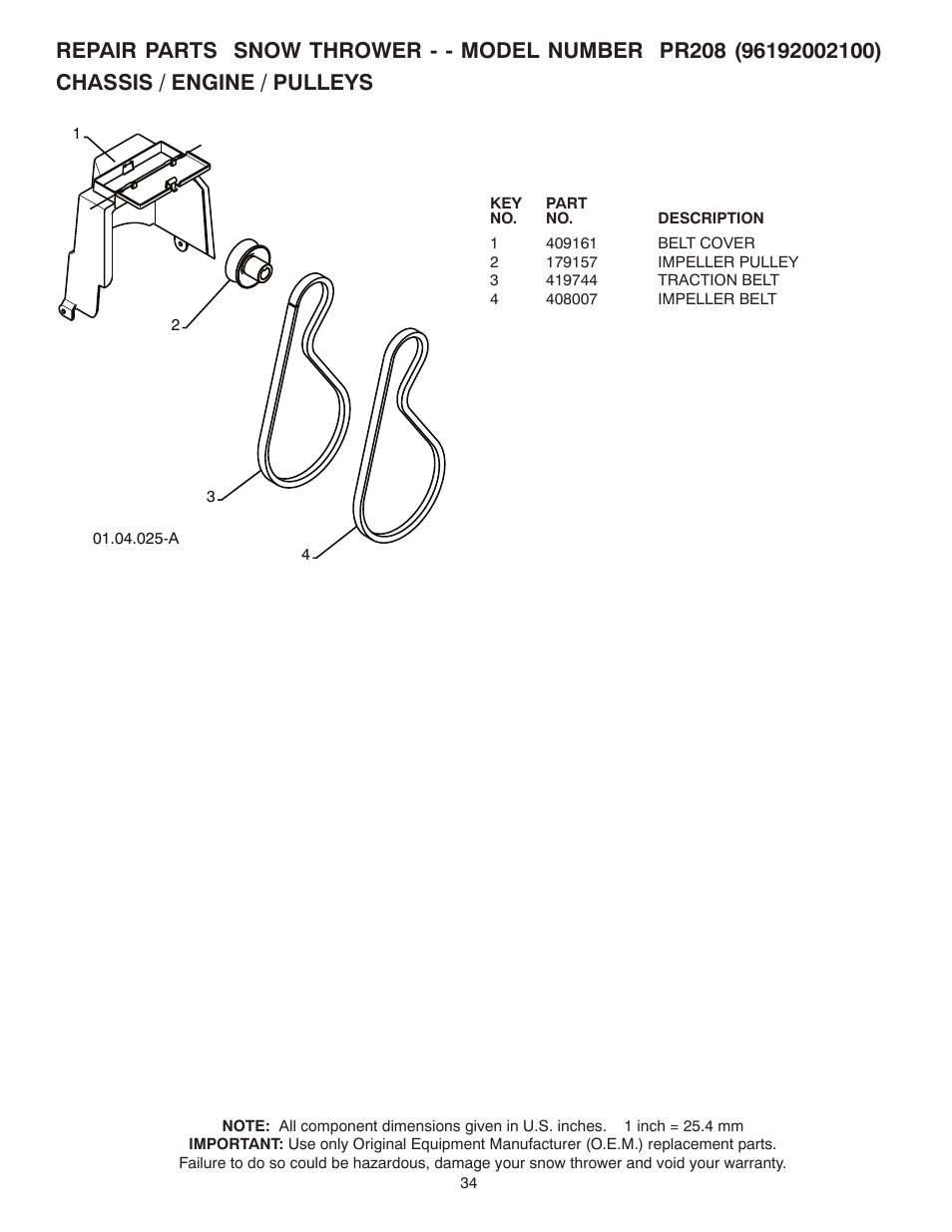 Poulan 421602 User Manual | Page 34 / 40