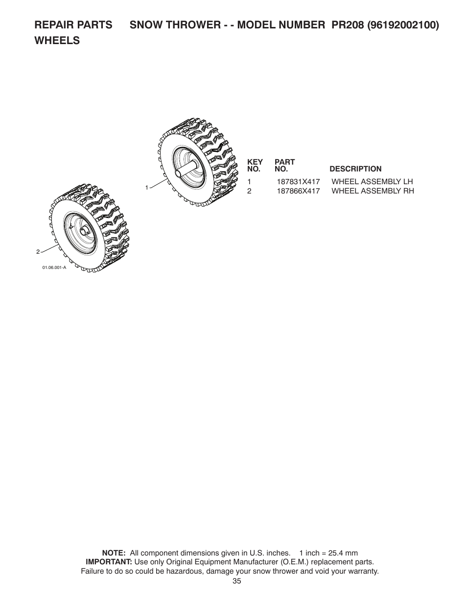 Poulan 421602 User Manual | Page 35 / 40