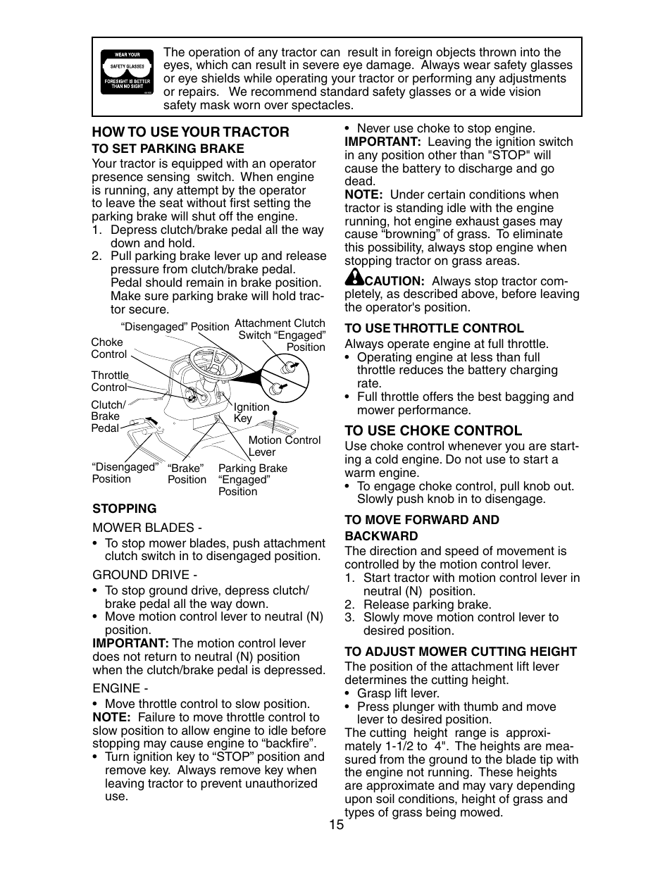 Poulan 191697 User Manual | Page 15 / 35