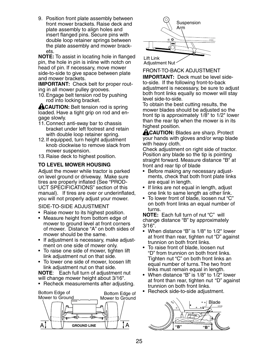 Poulan 191697 User Manual | Page 25 / 35