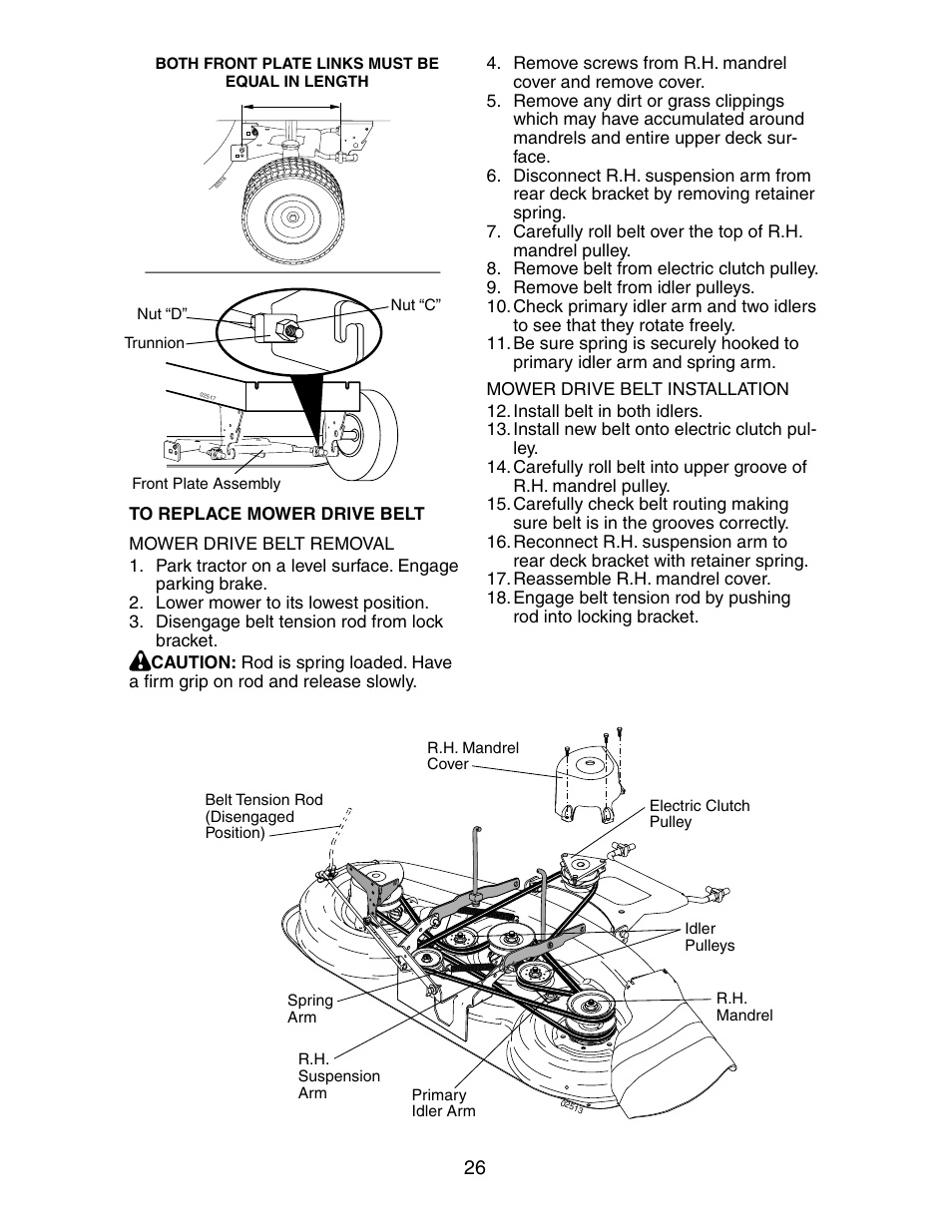 Poulan 191697 User Manual | Page 26 / 35
