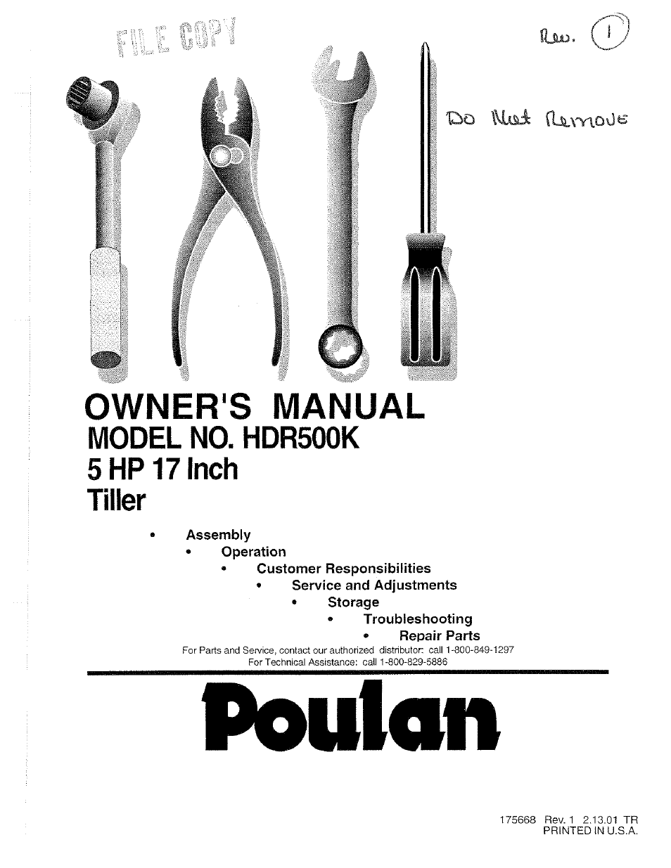 Poulan 175668 User Manual | 28 pages
