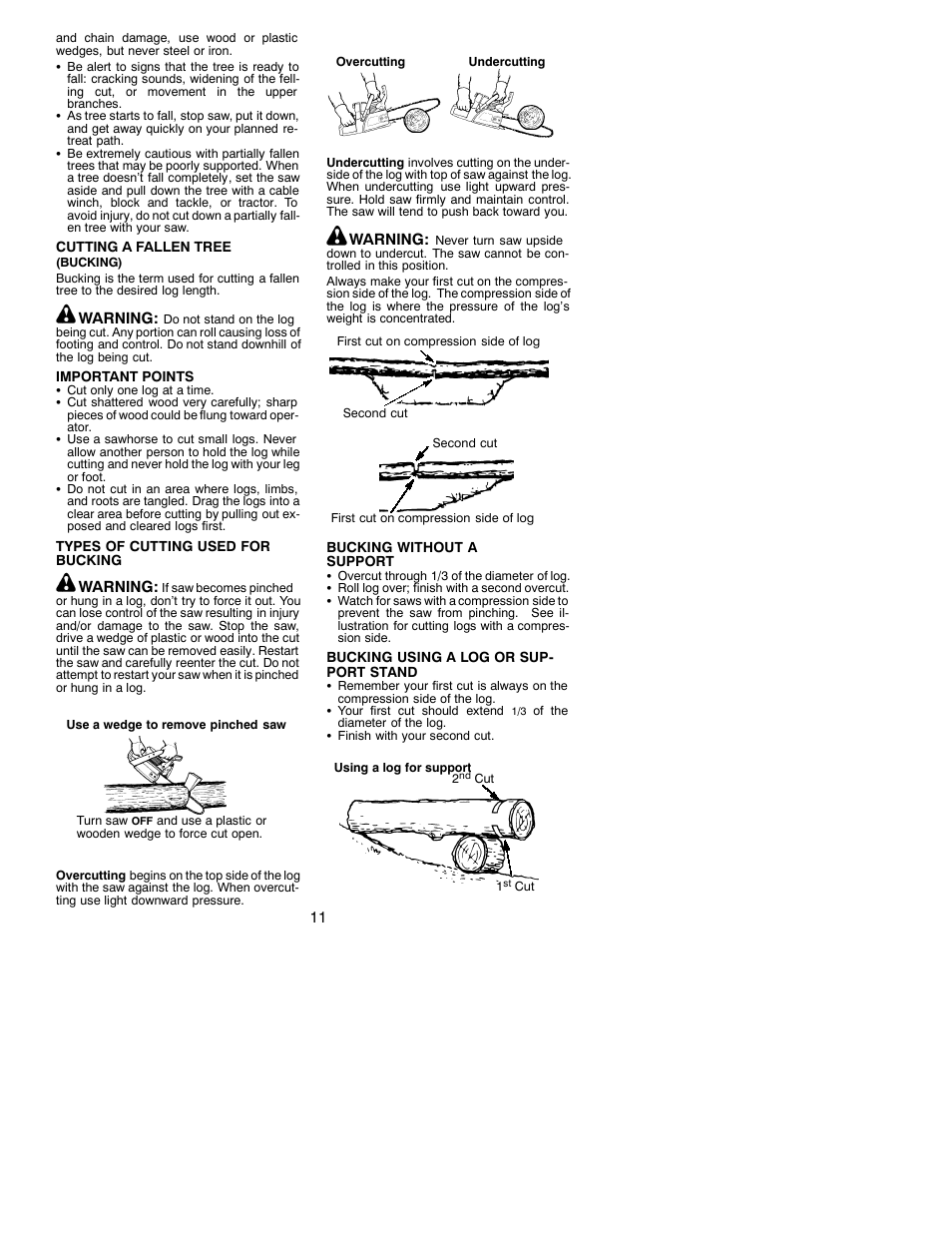 Poulan 530088788 User Manual | Page 11 / 16