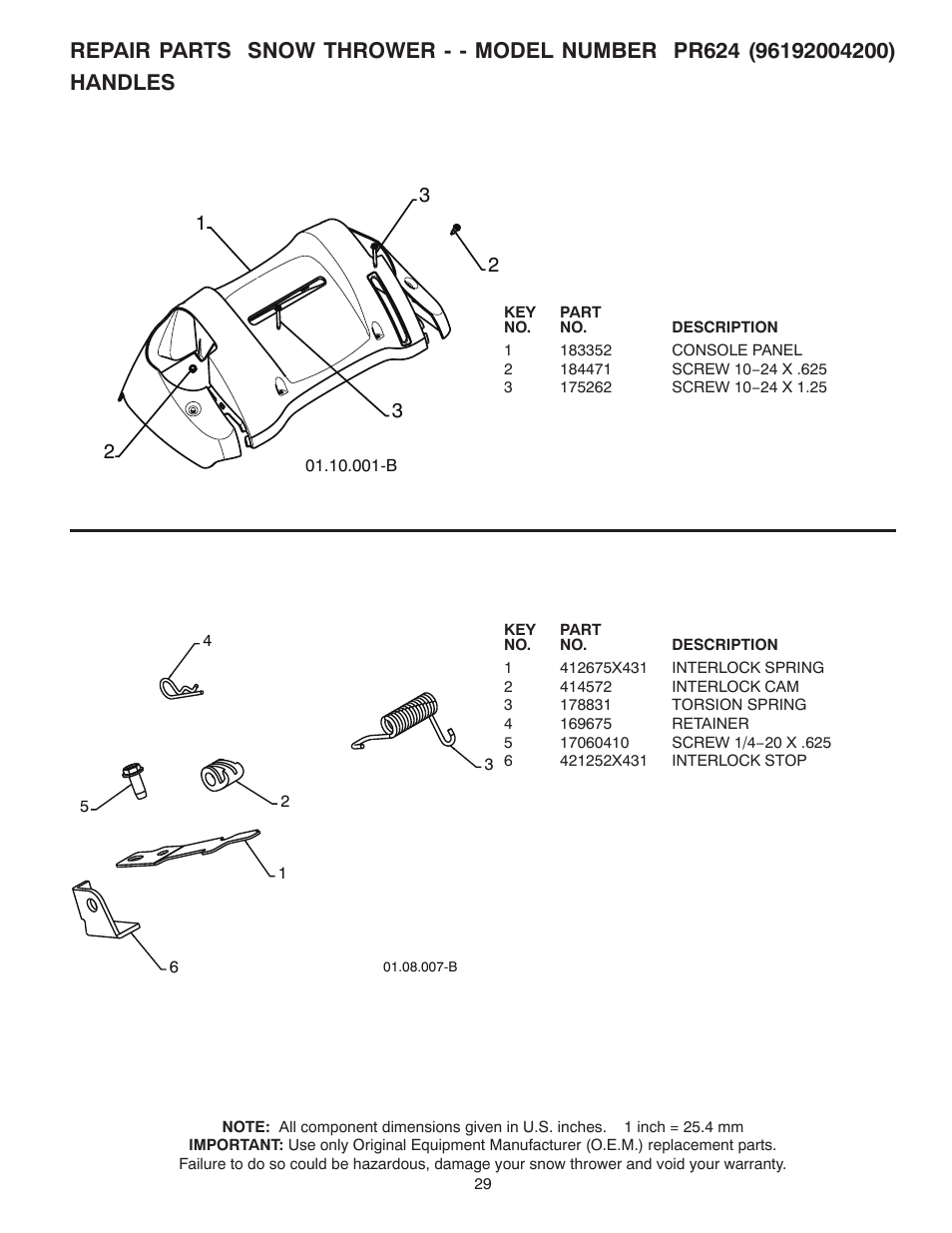 Poulan 96192004200 User Manual | Page 29 / 40