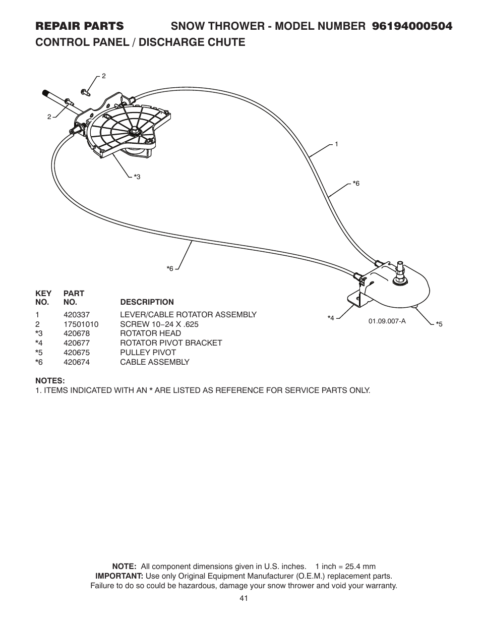 Poulan 96194000504 User Manual | Page 41 / 56