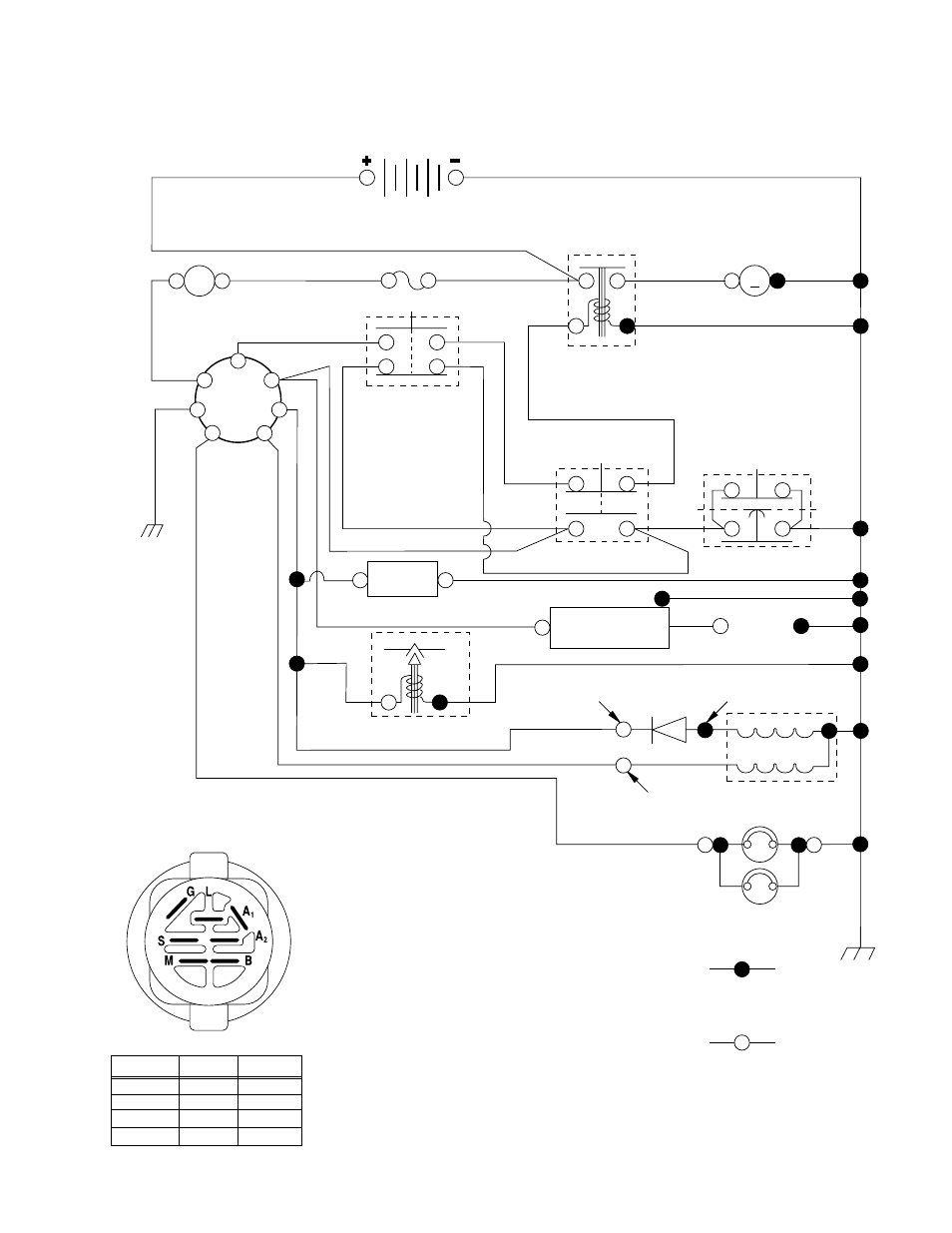 Tractor - - model number pr20h42sta, Schematic | Poulan 173411 User Manual | Page 29 / 48