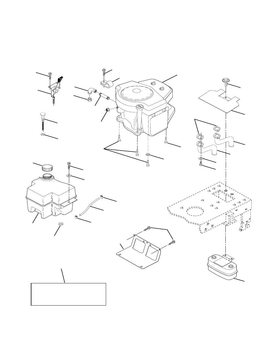 Repair parts, Tractor - - model number pr20h42sta | Poulan 173411 User Manual | Page 40 / 48