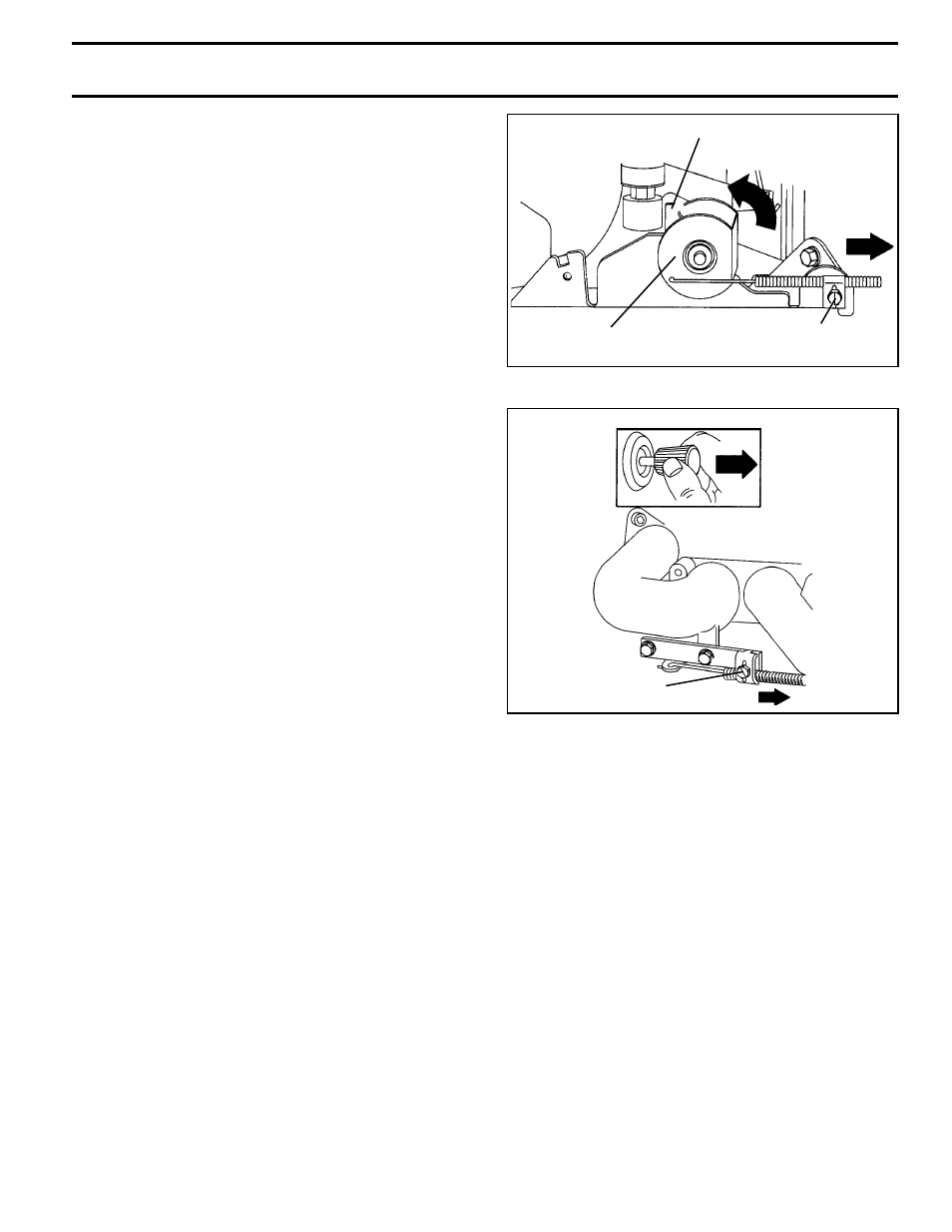 Service and adjustments, Engine | Poulan 175682 User Manual | Page 23 / 48