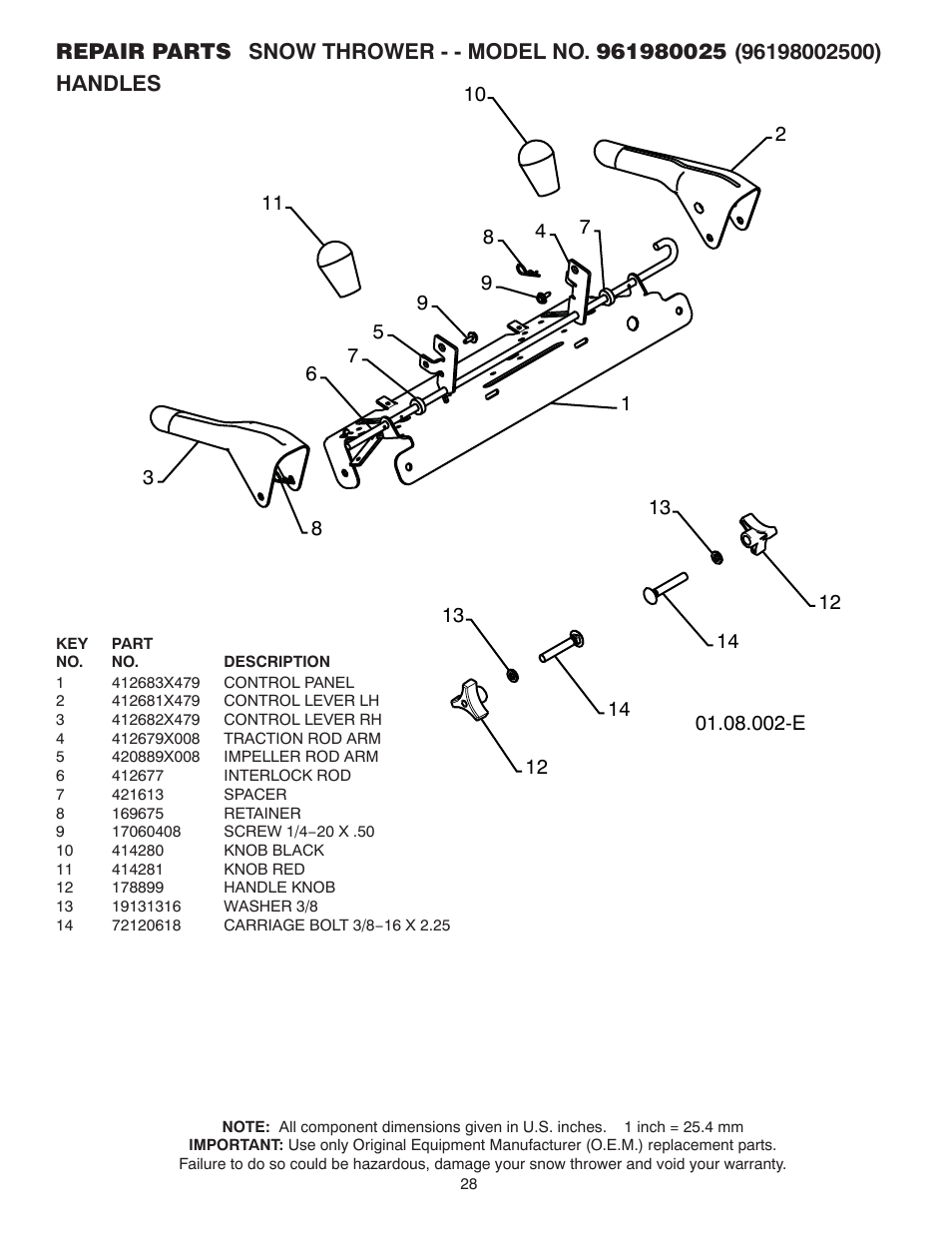 Poulan 424549 User Manual | Page 28 / 40