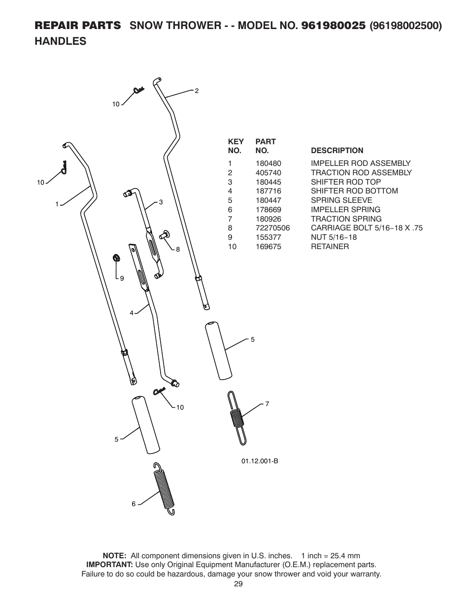 Poulan 424549 User Manual | Page 29 / 40