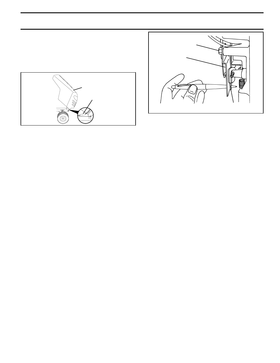 Service and adjustments, Engine | Poulan 178227 User Manual | Page 23 / 48
